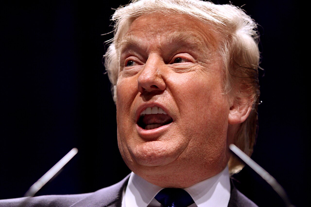 Donald Trump närbild