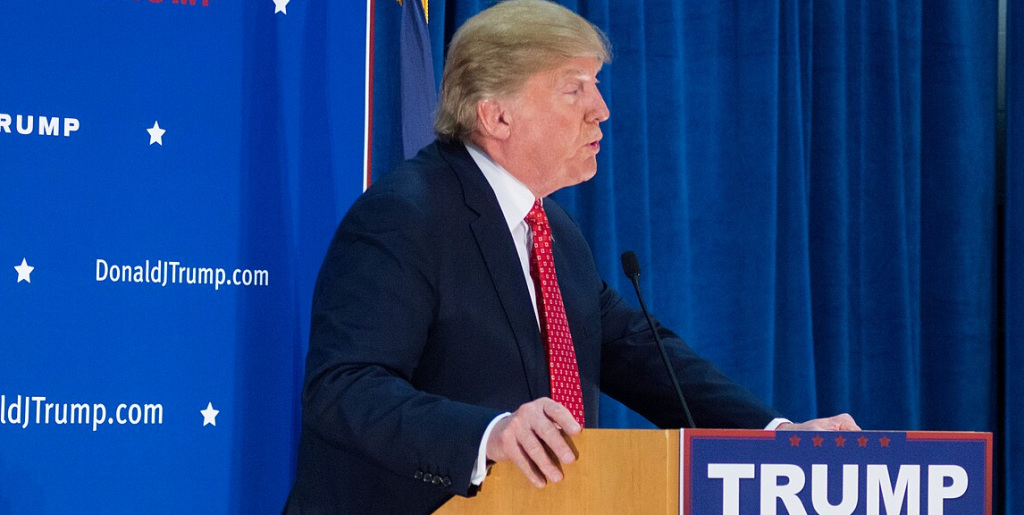 Donald Trump, US president