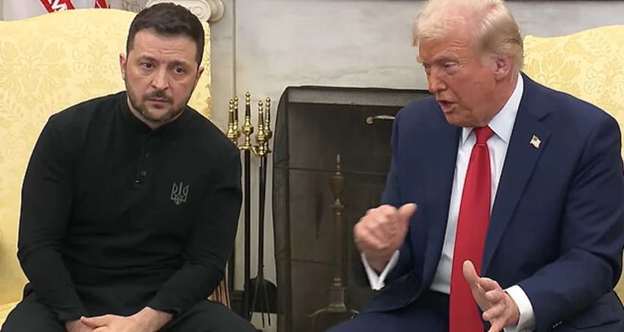 Donald Trump, Volodymyr Zelenskyj, USAs president, Ukrainas president