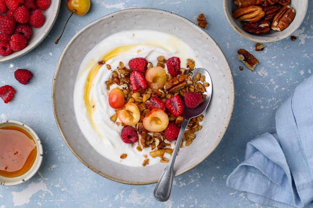 Græsk yoghurt med bær / greek yogurt with berries