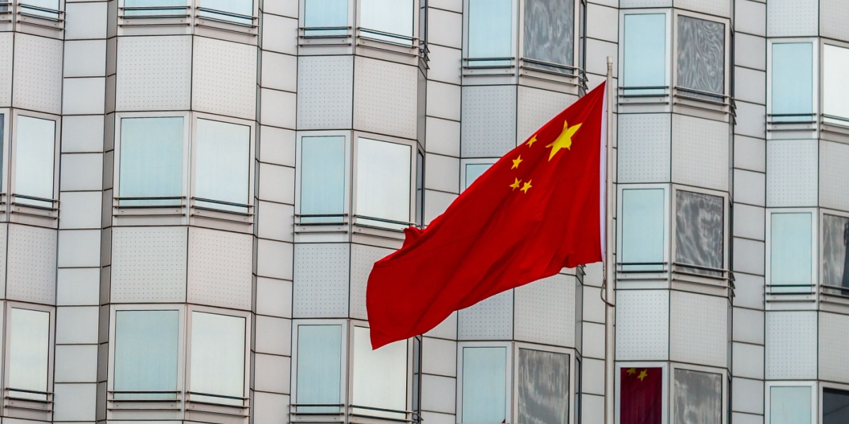 Kina, china, flag