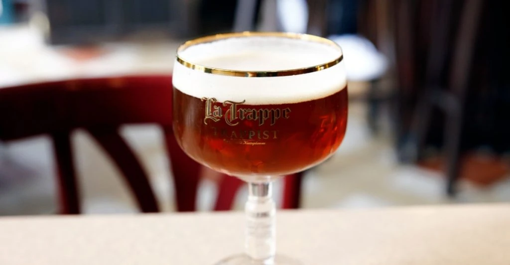 La Trappe Quadrupel beer &oslash;l