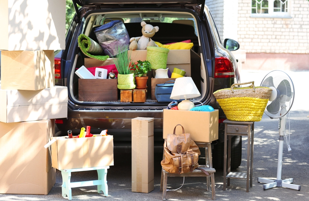 Bil fuldt pakket / car fully packed