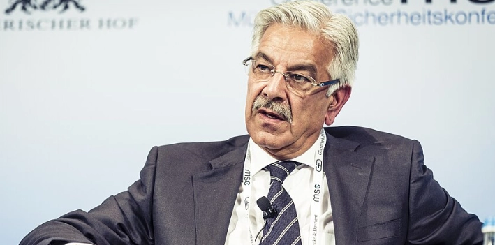 Pakistan Defence Minister, Khawaja Muhammad Asif