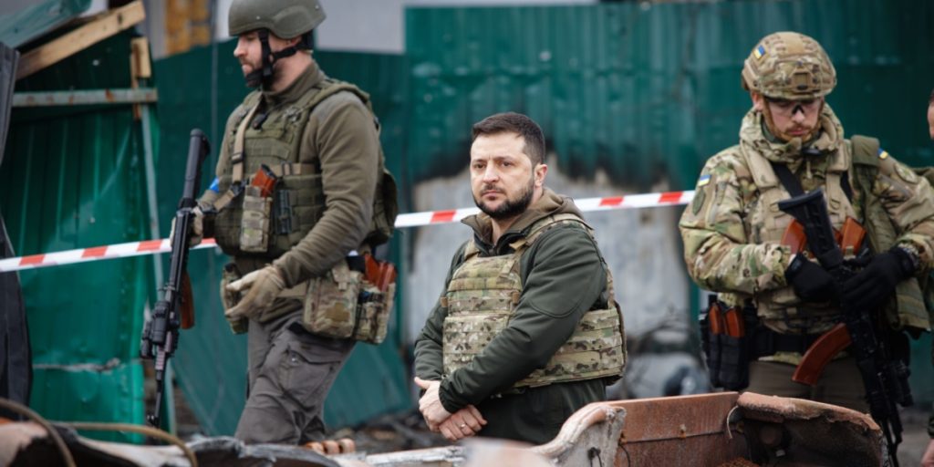 Volodymyr Zelenskyy Ukraine Russia war military troops