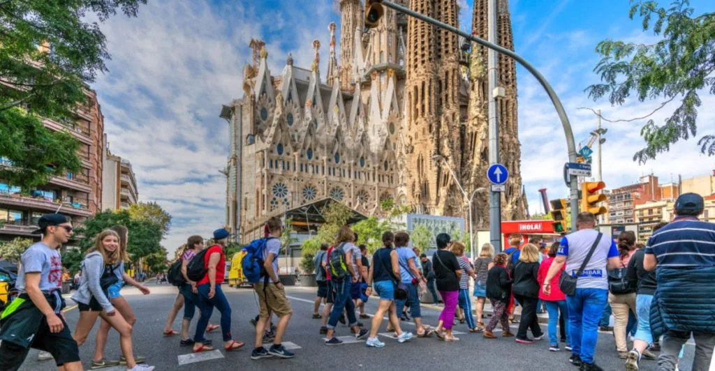 Spanien turister