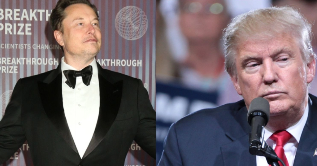 Elon Musk, Donald Tump