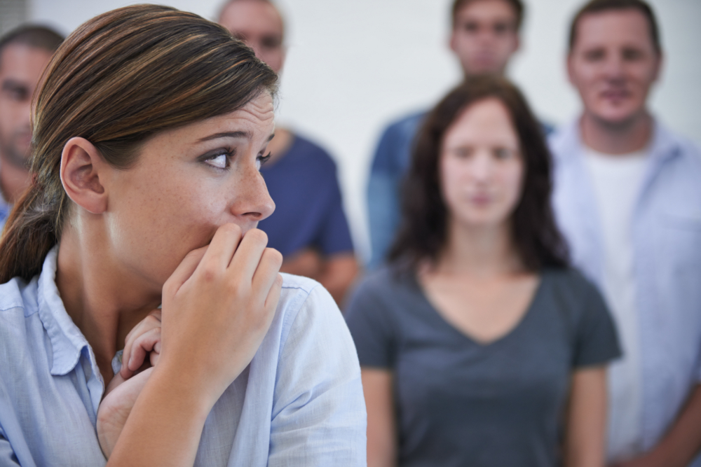 Worried woman