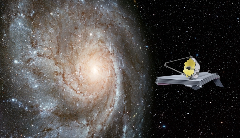 James,Webb,Space,Telescope,In,Space,"elements,Of,This,Image