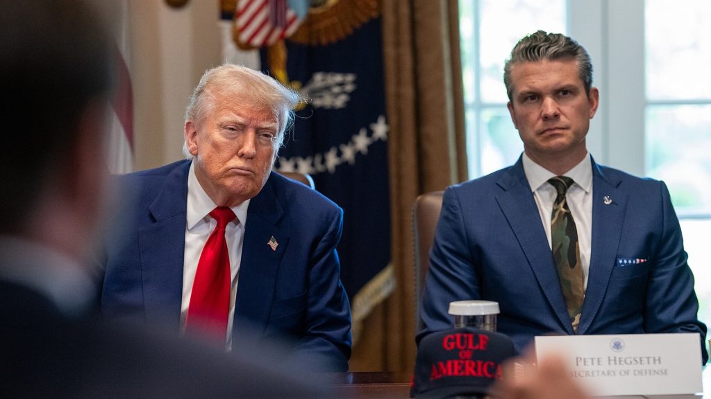 Donald Trump Pete Hegseth