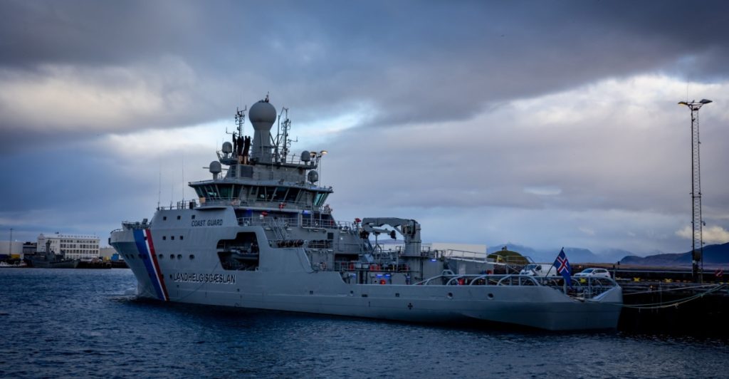Iceland Coast Guard. Island kystvagt
