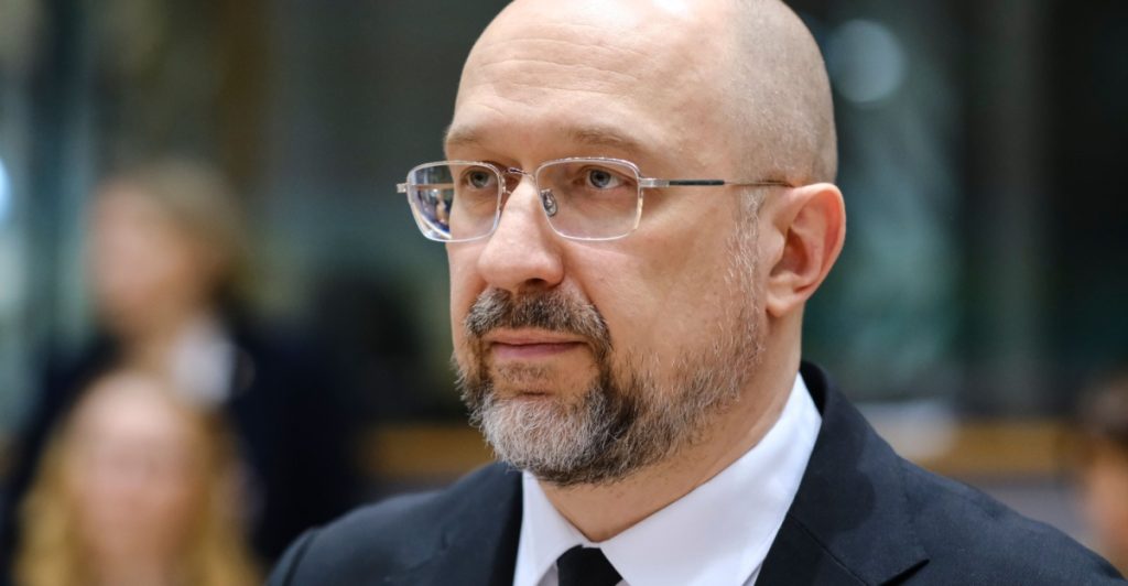 Ukrainian Premier Minister, Denys Shmyhal