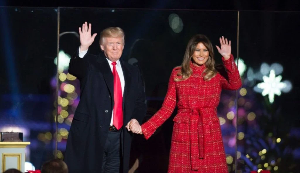 Trump hyllar Melania: ”en filmstjärna”