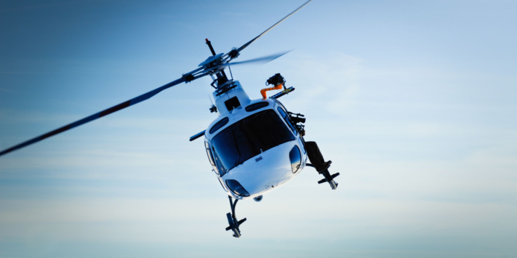 Helikopter, sightseeing
