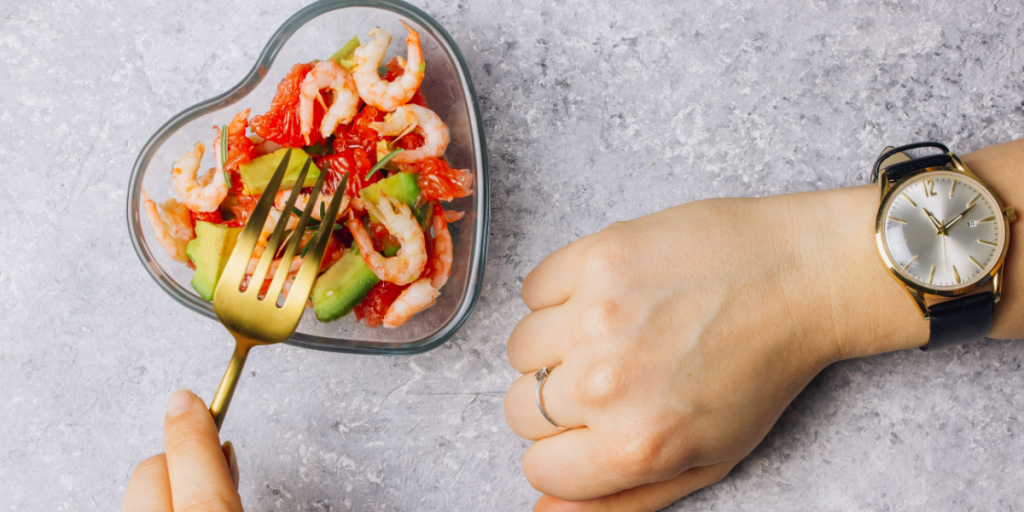 Diet, eating healthy, intermittent fasting