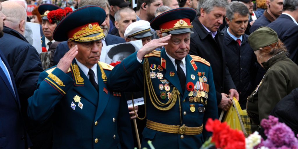 VE-Day, Kyiv, Ukraine