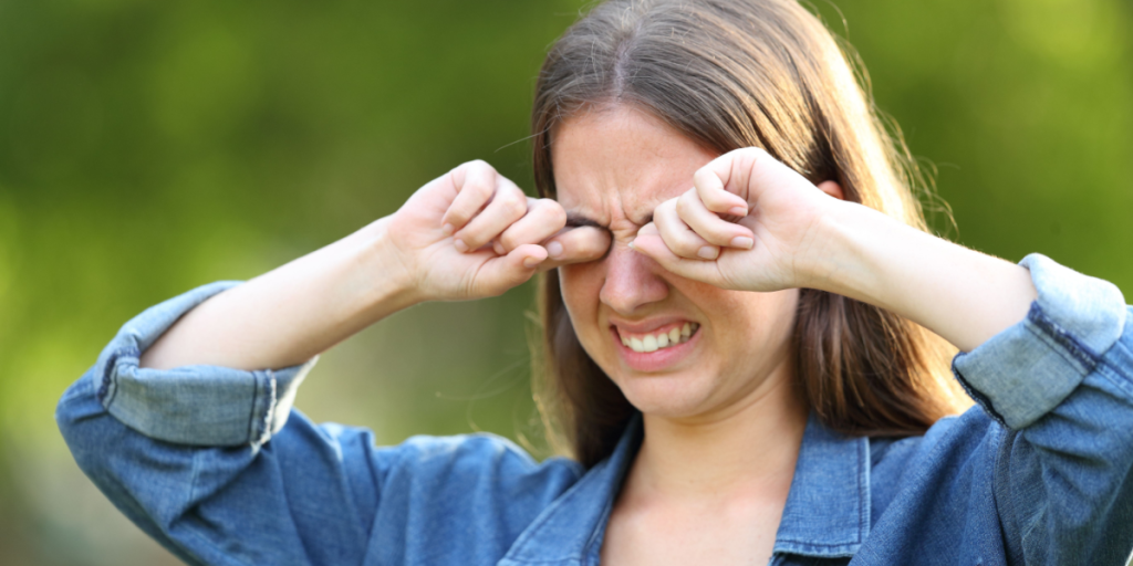 Itchy eyes