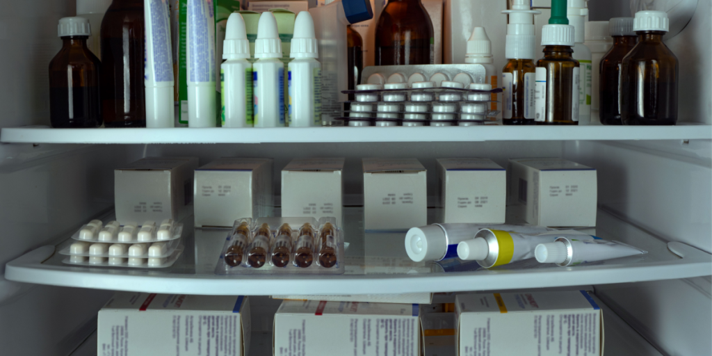 Fridge, medicine