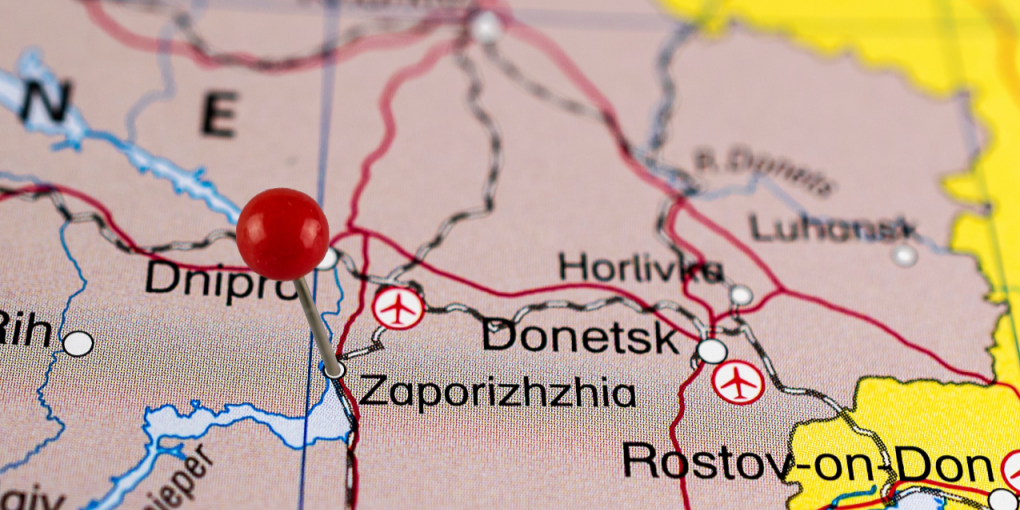 Zaporizhzhia map