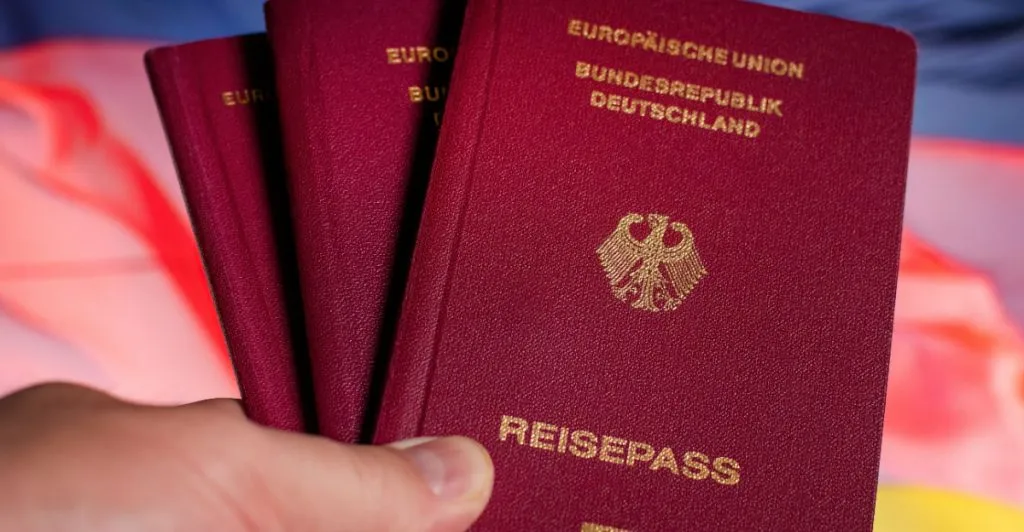 Three German Reisepass