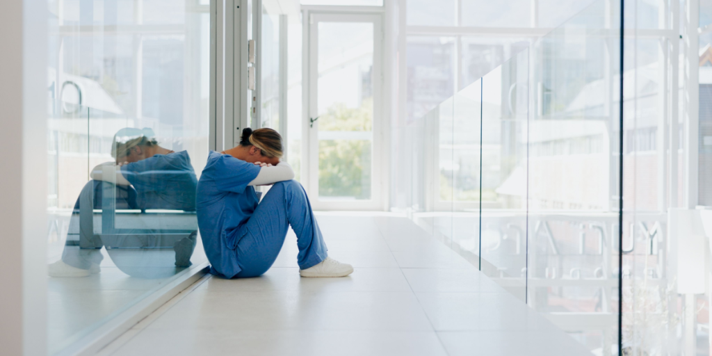 Health worker, overworked