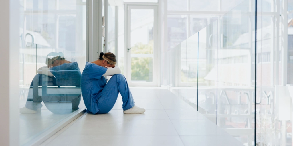 Health worker, overworked