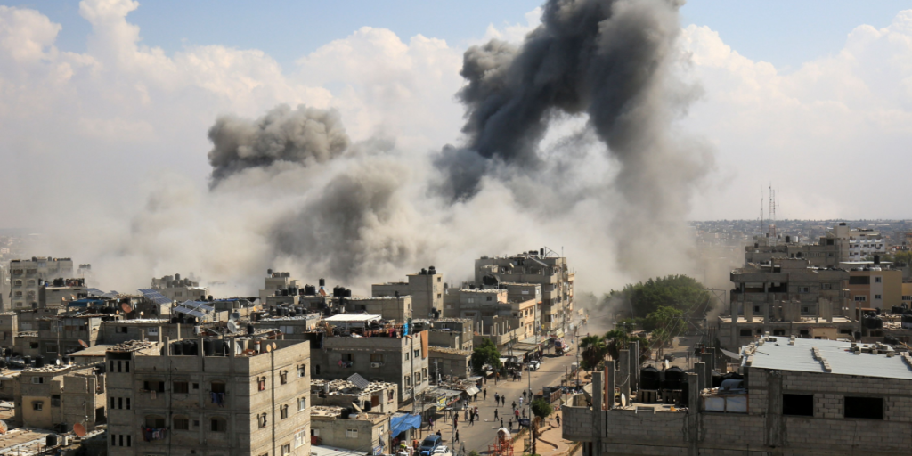 Israeli Air Strike, Gaza