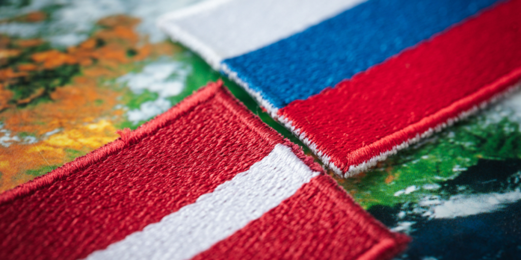 Latvia, Russia