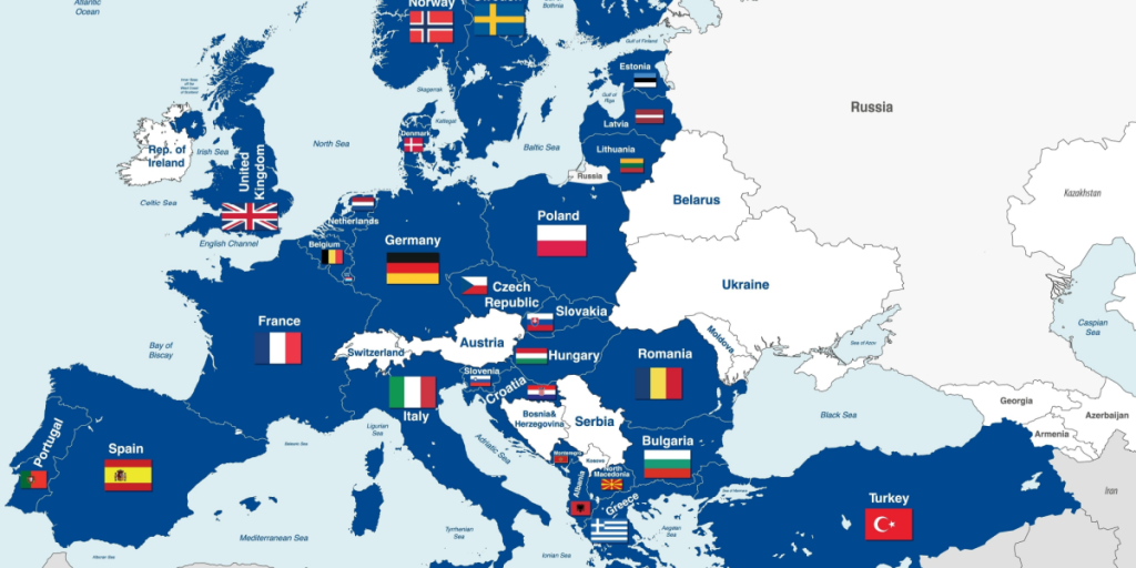 NATO map