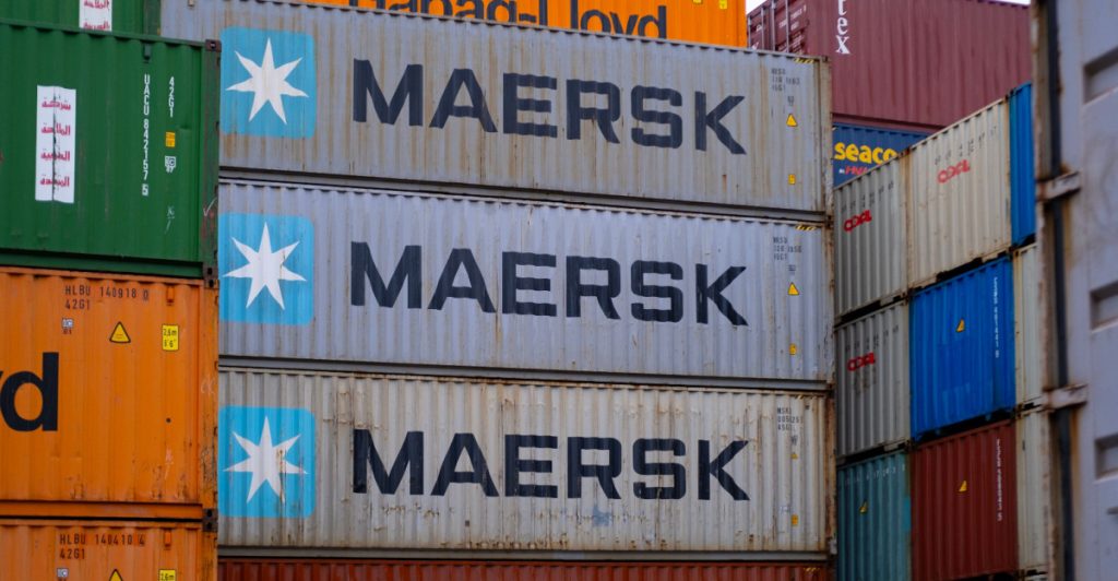 Maersk container