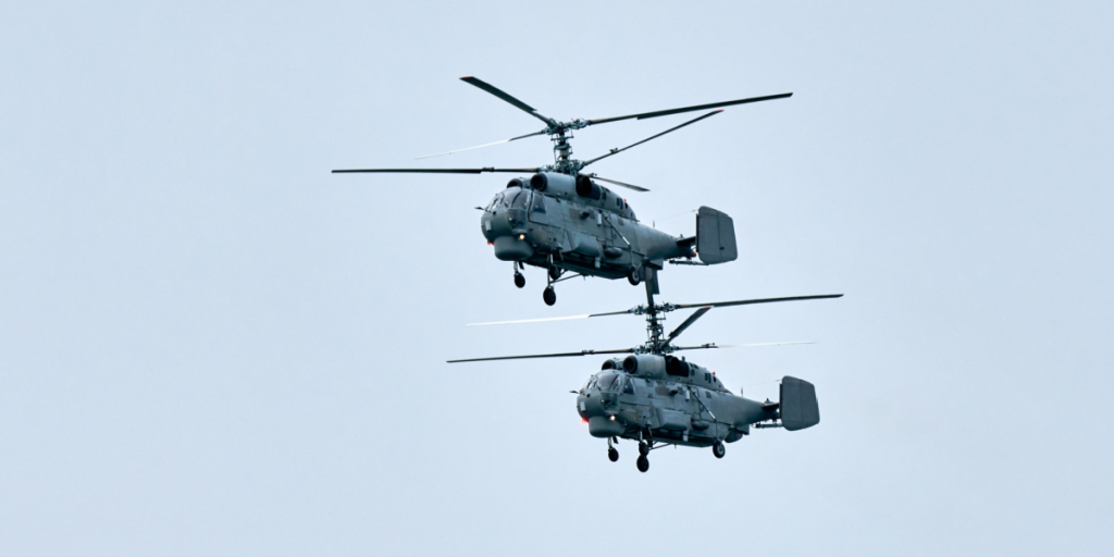 Russia, military helicopter
