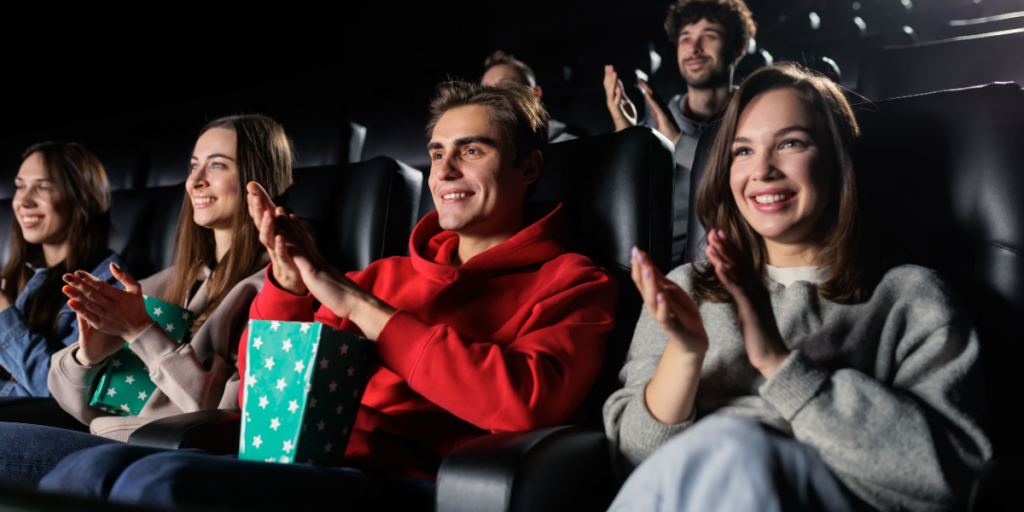 Watching movie