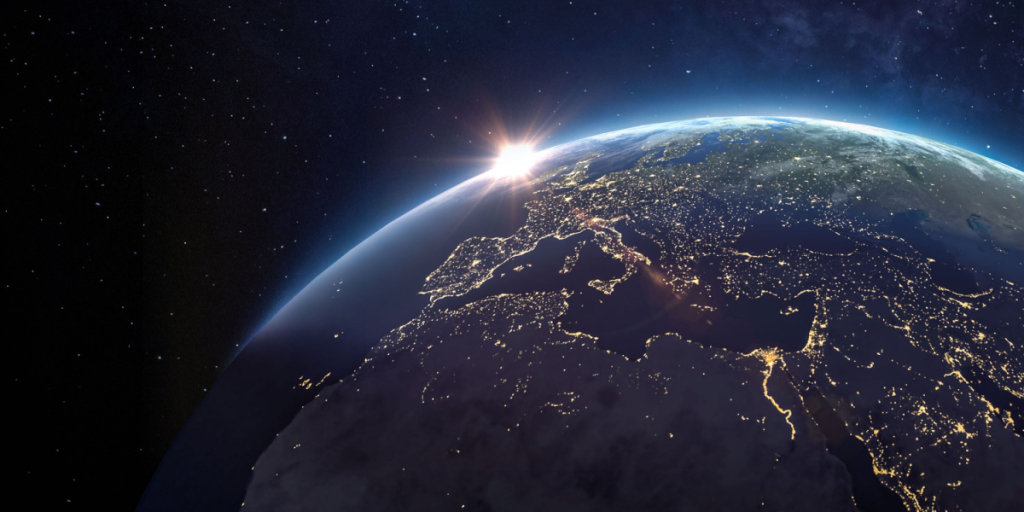 World, globe