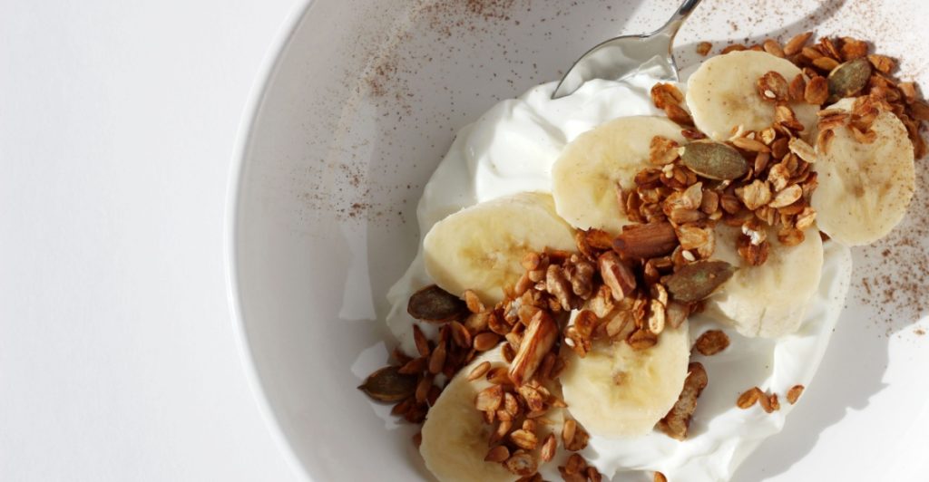 Frukost, yoghurt