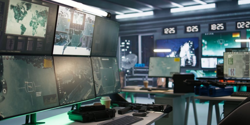 Situation room, command center
