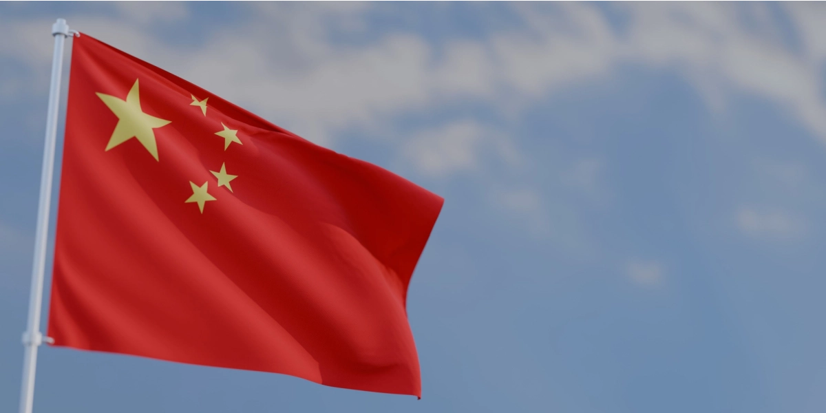China, flag