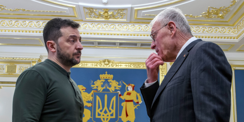 Zelenskyj, Kellog