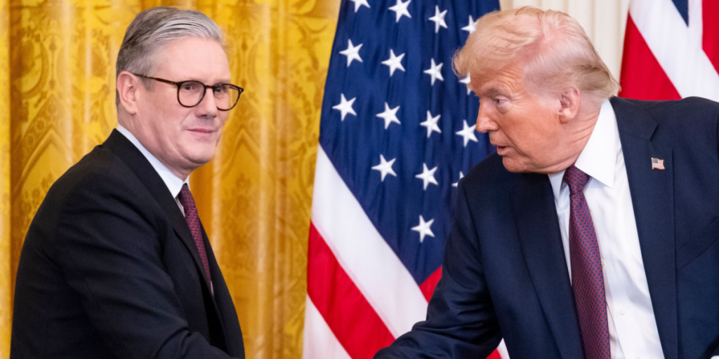 Keir Starmer, Donald Trump