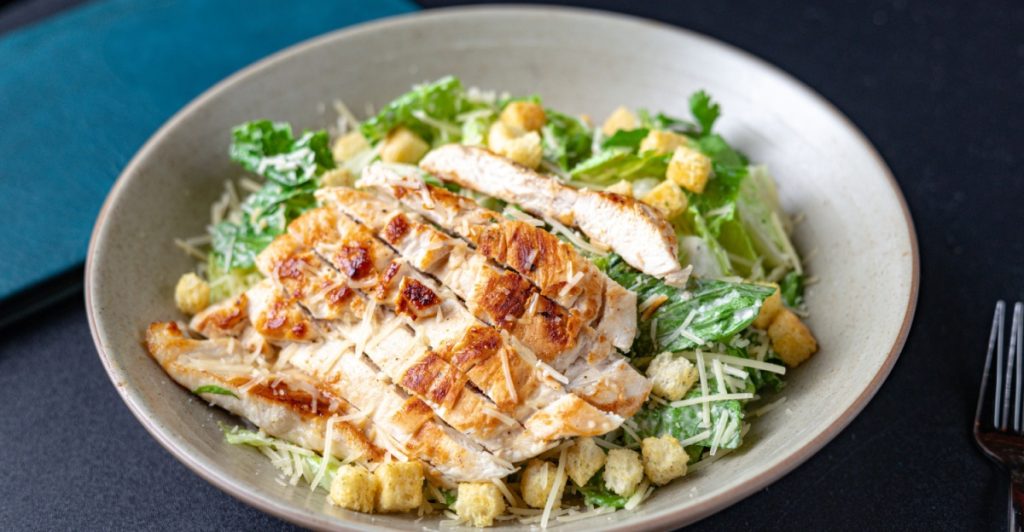 Parmesan, sallad
