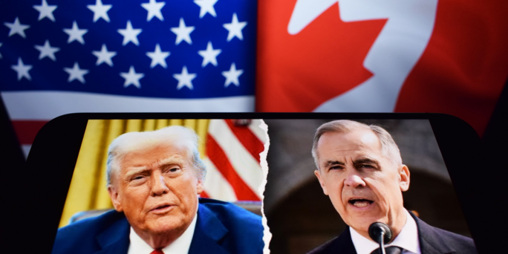 Mark Carney, Donald Trump, US, Canada