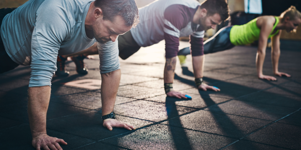 Gym, workout, crossfit