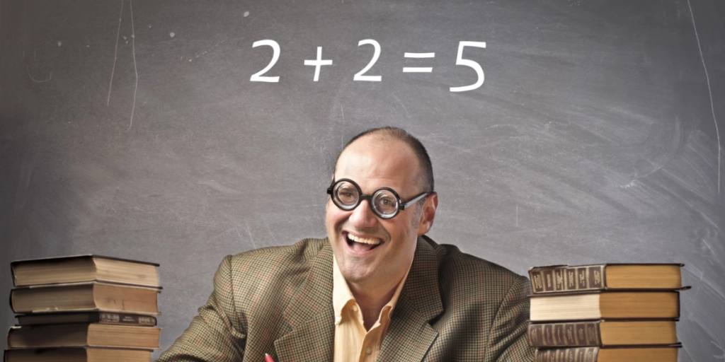 Bad math, idiot