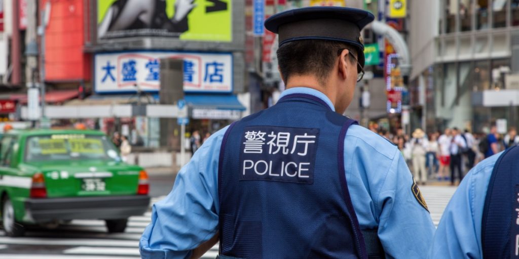 Tokyo Japan Police