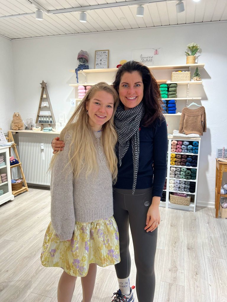 Anne Stampe og Josefine
