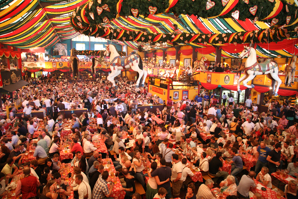 Munich,,Germany,-,Oktoberfest,beerparty