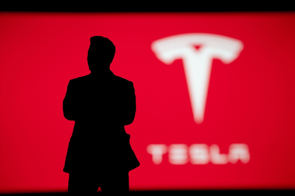Elon,Musk,Silhouette,Tesla