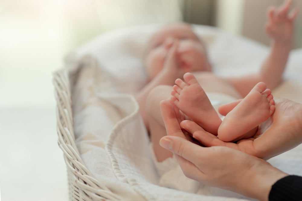 Baby,small,små,feet,fødder