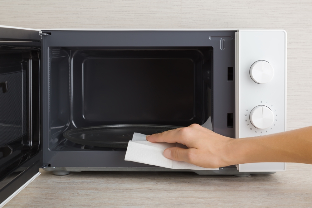 Paper,towel,microwave,køkkenrulle,mikroovn