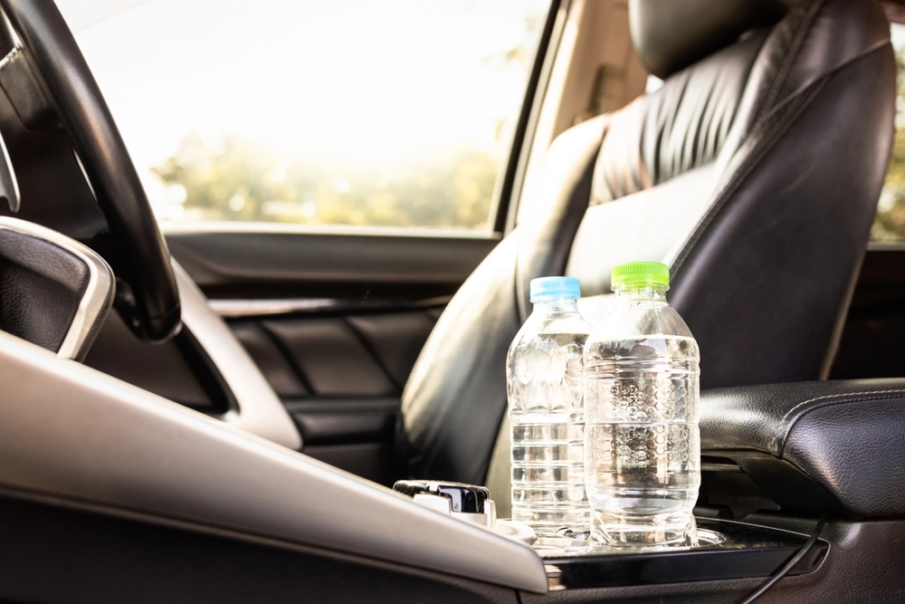 Plastic,Bottle,Water,Car,vandflaske,bil