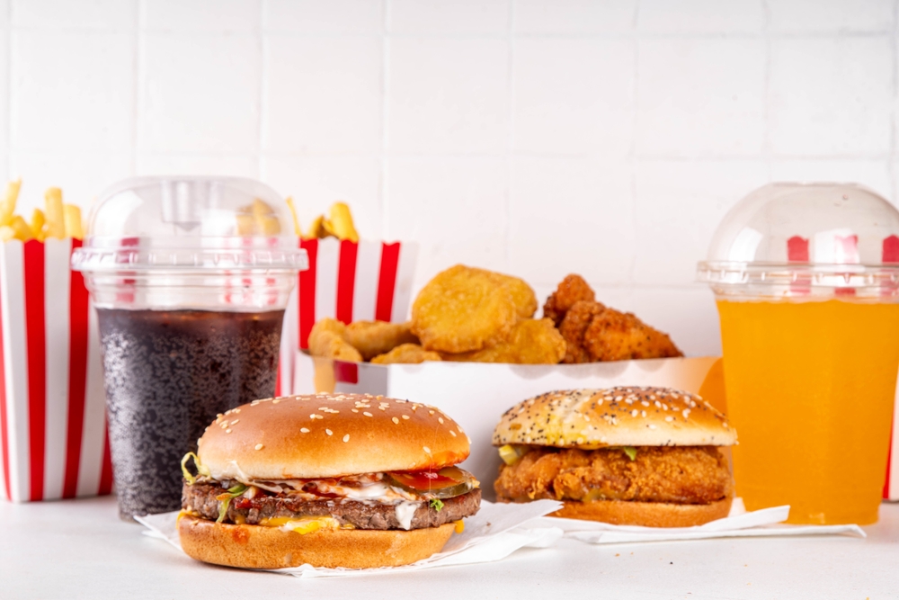 Fast,Food,Burgers,,Cheeseburger,Nuggets,
